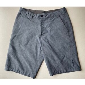 O'Neill Men's Size 30 Gray Chino Shorts 9.5" Inseam Casual‎ Beach
